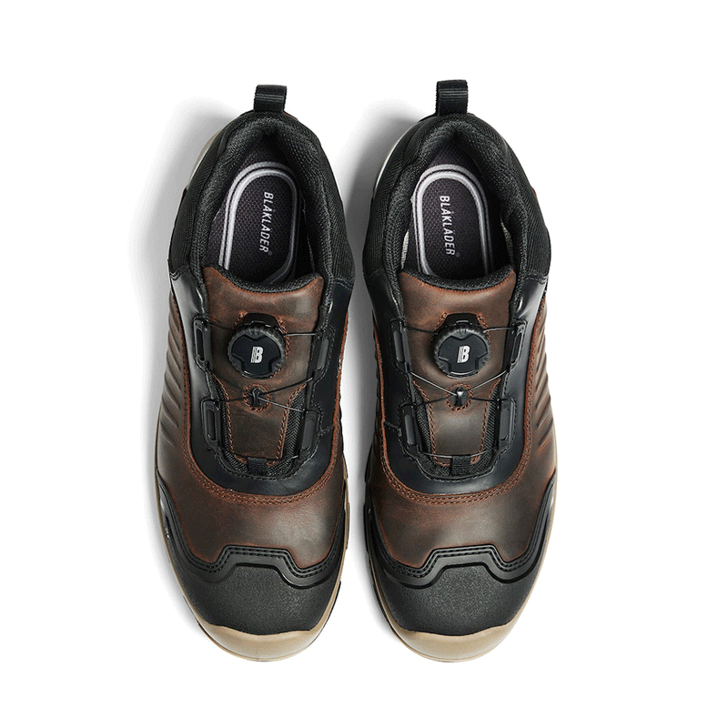 Blaklader 2491 STORM Unisex Black Brown Safety Work Shoe Trainer Sizes Uk 2-13 PPE Workwear