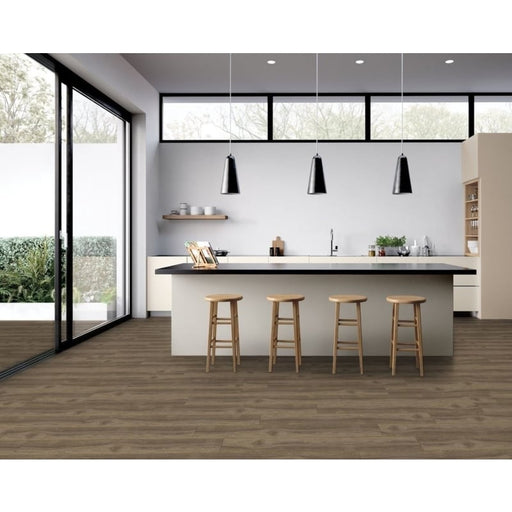 Line Wood Brown (5 per Box) - Tiles