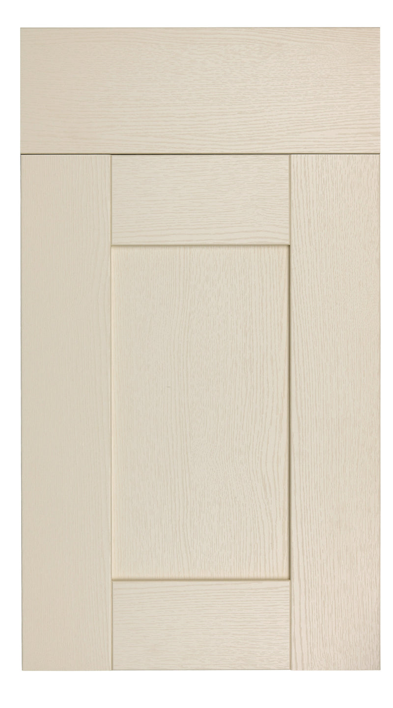 Buckingham Wood Grain Shaker Cashmere- Replacement Kitchen Drawer Front (175mm High) -