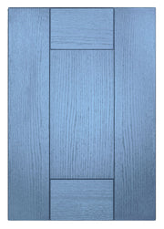 Buckingham Wood Grain Shaker Navy Blue- Replacement Kitchen Doors (645mm High) -