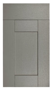 Buckingham Wood Grain Shaker Stone Grey- Replacement Kitchen Door/Drawer Front (283mm High) -