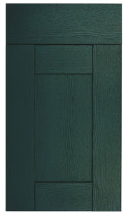 Buckingham Wood Grain Shaker Fir Green- Replacement Kitchen Doors (495mm High) -