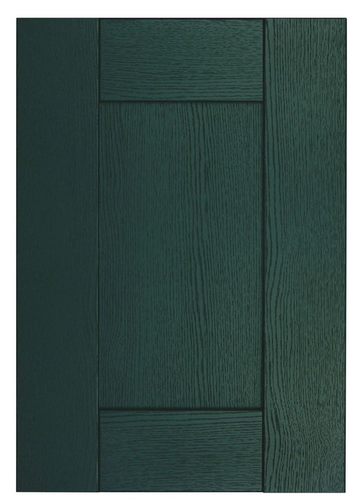 Buckingham Wood Grain Shaker Fir Green- Replacement Kitchen Drawer Front (175mm High) -