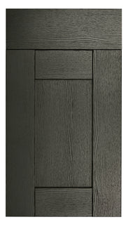 Buckingham Wood Grain Shaker Graphite- Replacement Kitchen Drawer Front (175mm High) -