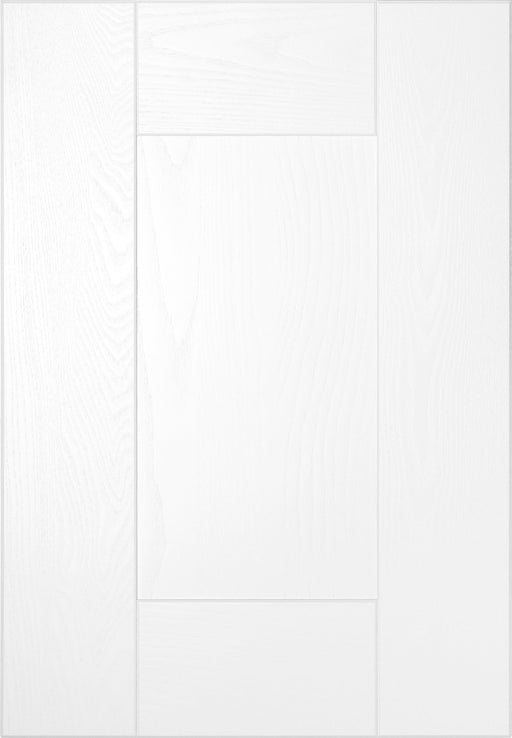 Buckingham Wood Grain Shaker White- Replacement Kitchen Doors (Trims & Accessories) - Hardware > Hardware Accessories > Cabinet Hardware > Cabinet Doors