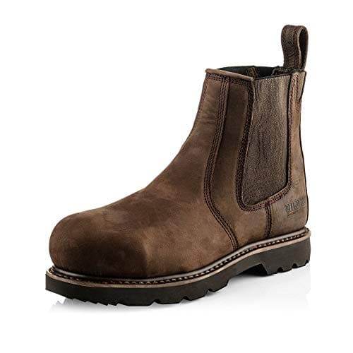 Buckler B1150SM Buckflex Safety Work Dealer Boots Chocolate (Sizes 4-13) - SAFETY DEALER BOOTS