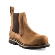 Buckler B1151SM Buckflex Safety Work Dealer Boots Autumn Oak Leather (Sizes 4-13) - SAFETY DEALER BOOTS