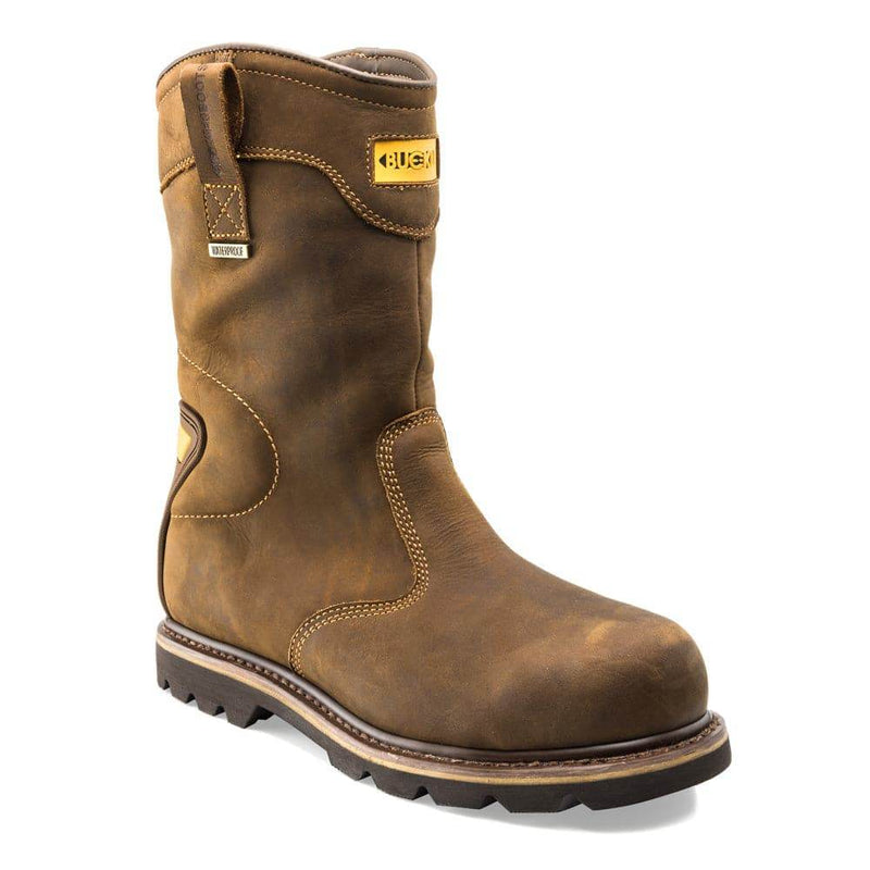 Buckler B701SMWP Crazy Horse Leather Goodyear Welted Waterproof Safety Rigger Boot - RIGGER BOOTS