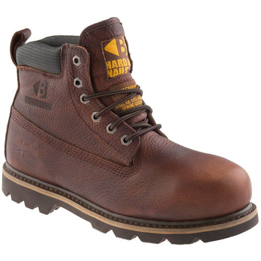Buckler B750 Dark Brown Goodyear Welted Waterproof Safety Lace Boot - SAFETY BOOTS