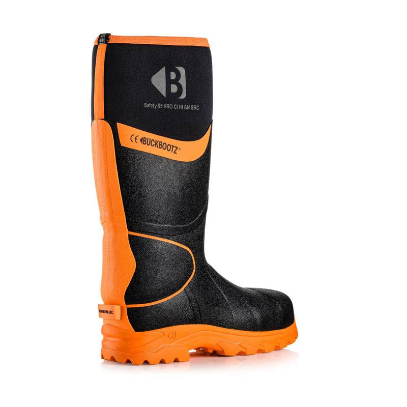 Buckler BBZ8000 S5 360° High Visibility Neoprene / Rubber Safety Wellington Boot with Ankle Protection - WELLINGTON BOOTS