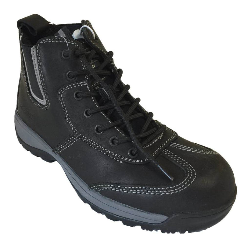 Buckler BHYB1 Hybridz Safety Lace/Dealer Work Boot - Honey / Black - SAFETY BOOTS