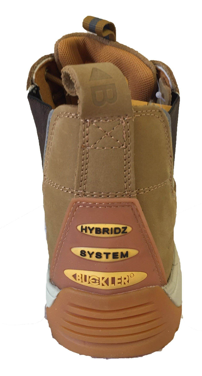 Buckler BHYB1 Hybridz Safety Lace/Dealer Work Boot - Honey / Black - SAFETY BOOTS