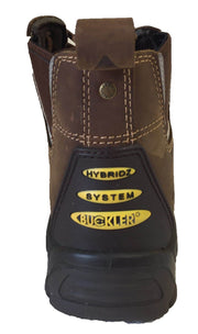 Buckler BHYB1 Hybridz Safety Lace/Dealer Work Boot - Honey / Black - SAFETY BOOTS