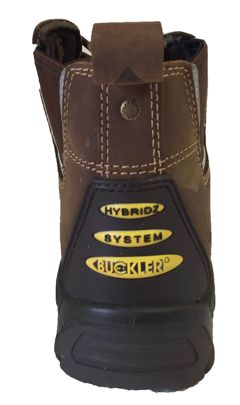 Buckler BHYB1 Hybridz Safety Lace/Dealer Work Boot - Honey / Black - SAFETY BOOTS
