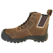 Buckler BHYB2 Anti-Scuff Safety Work Boots Brown Sizes 6-13 Mens Dealer Brown or Honey - SAFETY BOOTS