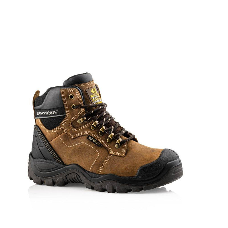 Buckler BSH009 S3 HRO SRC WRU Hiker Style Waterproof Safety Lace Boot - SAFETY HIKER BOOTS