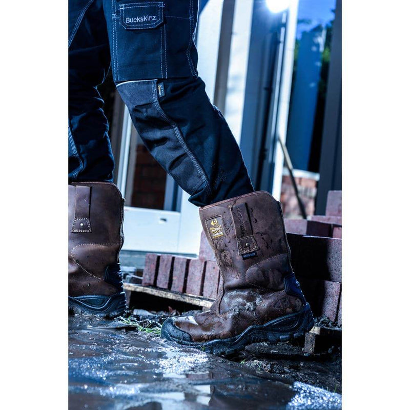 Buckler BSH010 S3 HRO SRC WRU Brown Safety Rigger Boot - RIGGER BOOTS