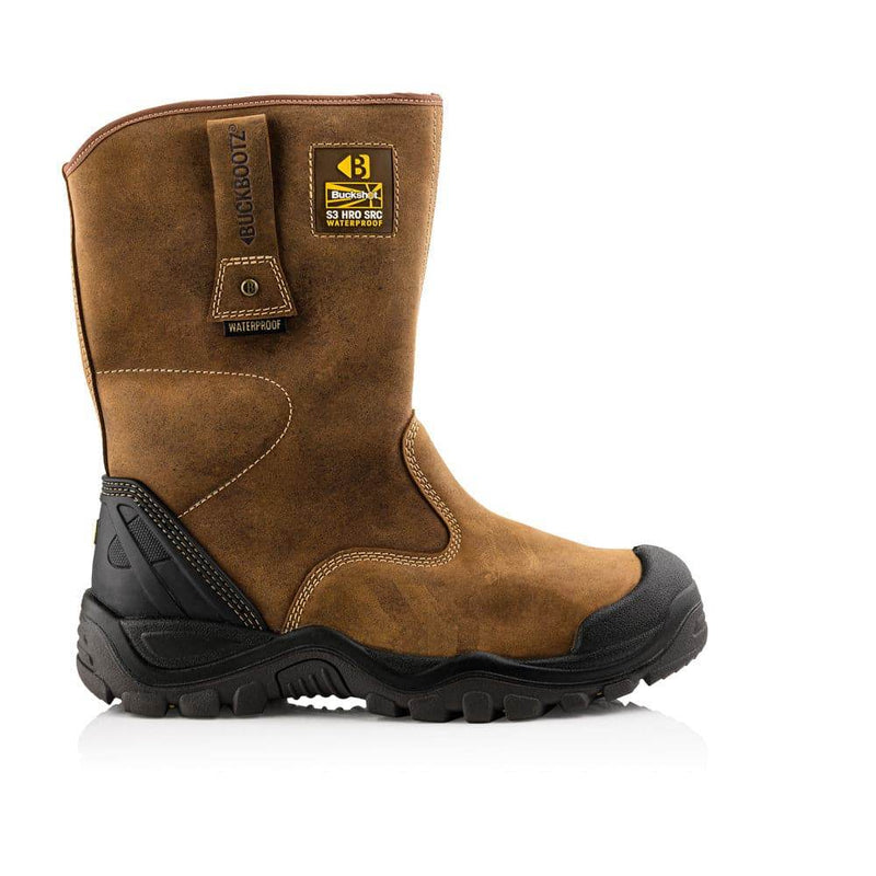 Buckler BSH010 S3 HRO SRC WRU Brown Safety Rigger Boot - RIGGER BOOTS