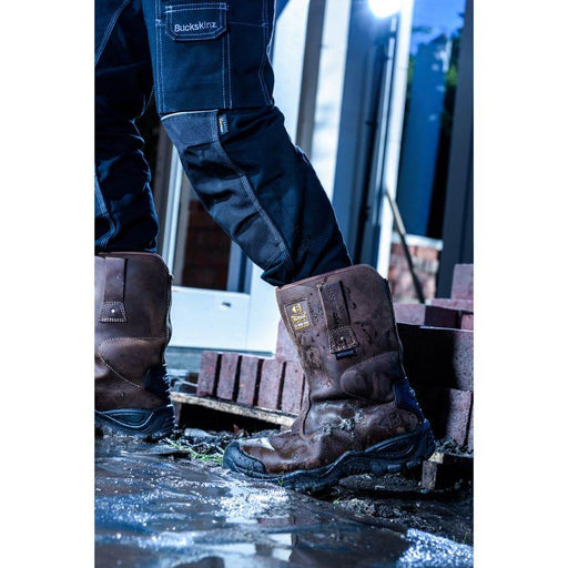 Buckler BSH010 S3 HRO SRC WRU Brown Safety Rigger Boot - RIGGER BOOTS