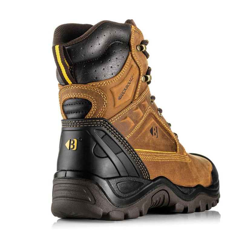 Buckler BSH011 S3 High-Leg Safety Lace Boot with Driver Flex and Heel Support - SAFETY BOOTS