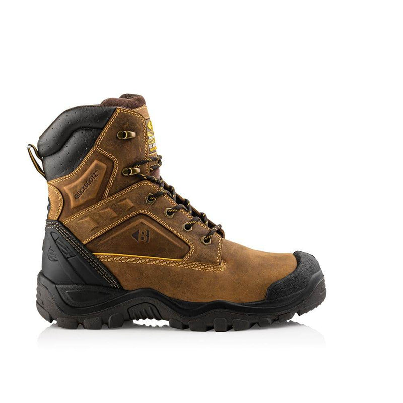 Buckler BSH011 S3 High-Leg Safety Lace Boot with Driver Flex and Heel Support - SAFETY BOOTS