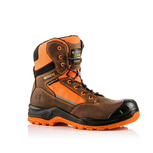 Buckler BVIZ1 S3 360° High Visibility Metal Free Waterproof Safety Lace/Zip Boot - SAFETY BOOTS