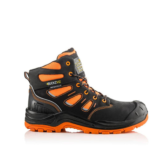Buckler BVIZ2 High Visibility Waterproof Safety Lace Work Boot - SAFETY BOOTS