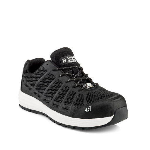 Buckler KEZ S1 P HRO SRC Black Safety Lace Trainer Anti-Static - SAFETY TRAINERS