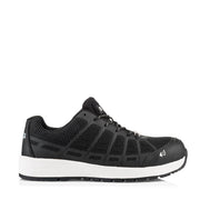 Buckler KEZ S1 P HRO SRC Black Safety Lace Trainer Anti-Static - SAFETY TRAINERS
