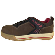 Buckler Largo Bay Safety Work Trainer Shoes Brown (Sizes 6-13) Men's - SAFETY TRAINERS