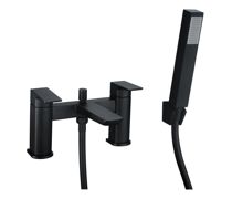 Bugle Bath/Shower Mixer - Matt Black -
