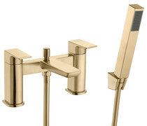 Bugle Bath/Shower Mixer - Brushed Brass -