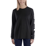Carhartt 103401 Womens Loose Fit Heavyweight Long Sleeve Graphic T-Shirt - WOMENS T-SHIRTS
