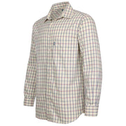 Fort 146 Melton Checked Cotton Work Shirt - SHIRTS