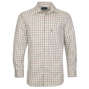 Fort 146 Melton Checked Cotton Work Shirt - SHIRTS