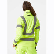 Helly Hansen 72174 Women's Luna Hi-Vis Fleece Jacket - WOMENS HI-VIS CLOTHING