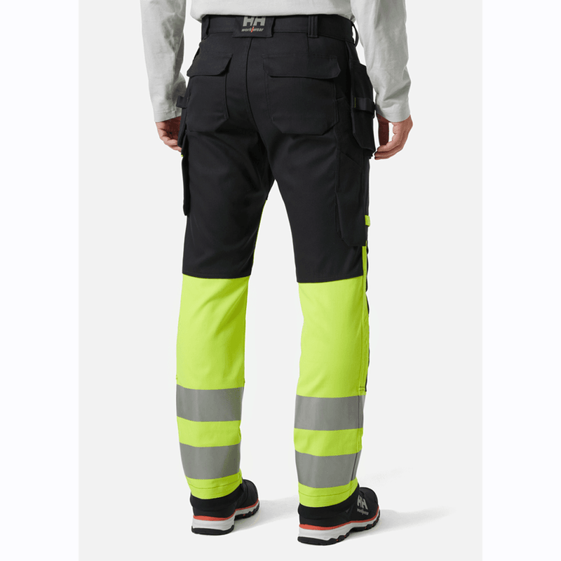Helly Hansen 77450 Fyre Hi-Vis Anti Flame Arc Protection Pant Trousers - FLAME RETARDANT TROUSERS
