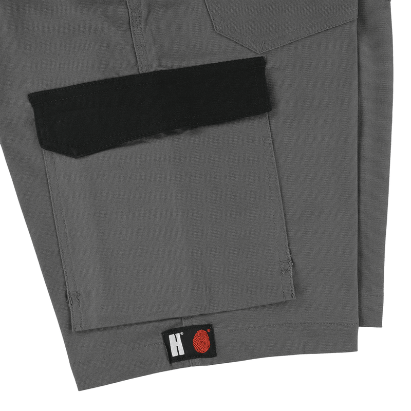 Herock Bargo Bermuda 2-Way Stretch Black/Grey Work Shorts - SHORTS