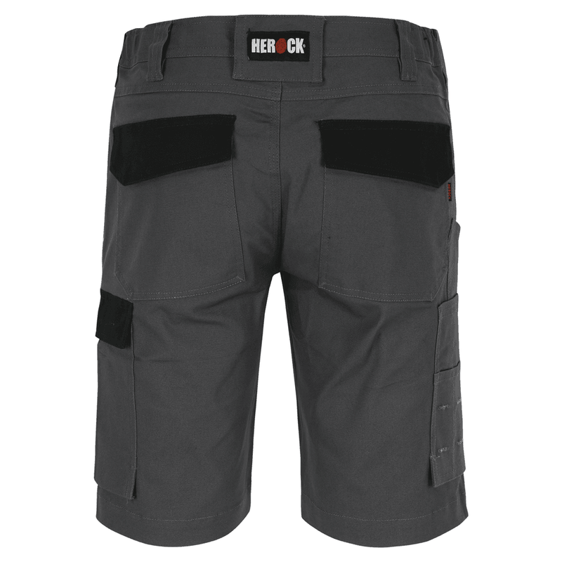 Herock Bargo Bermuda 2-Way Stretch Grey Work Shorts - SHORTS