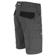 Herock Bargo Bermuda 2-Way Stretch Grey Black Work Shorts - SHORTS