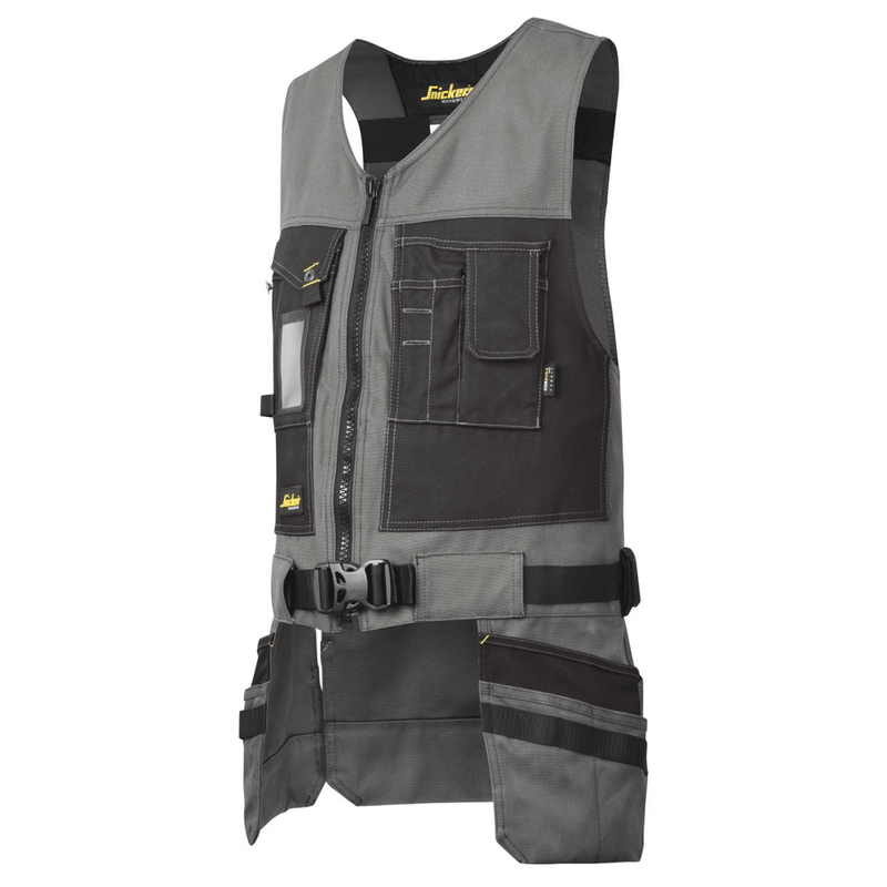 Snickers 4254 Utility Work Toolvest, Canvas+ Various Colours - TOOLCARRIERS