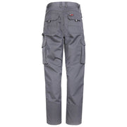 Tuffstuff 711 Pro Holster Pocket Grey Work Trousers Trade In Timber EXTRA Fast Uk Delivery - KNEE PAD TROUSERS In Stock