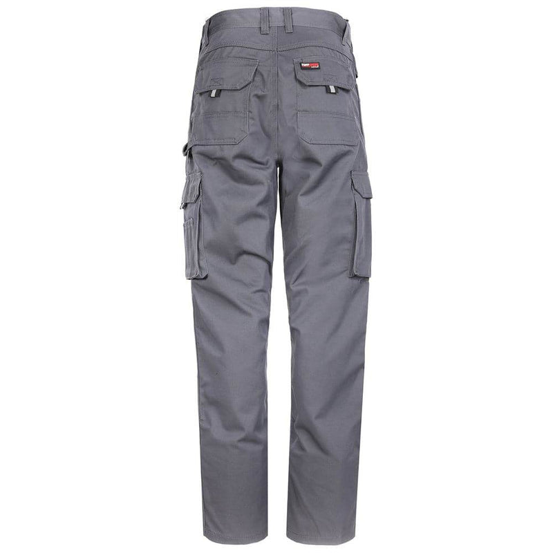 Tuffstuff 711 Pro Holster Pocket Grey Work Trousers Trade In Timber EXTRA Fast Uk Delivery - KNEE PAD TROUSERS In Stock
