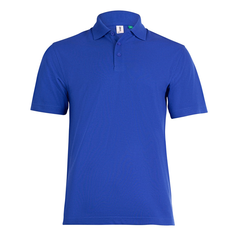 Uneek GR11 Eco Royal Blue Unisex Work Polo Shirt - PLAIN POLO SHIRTS
