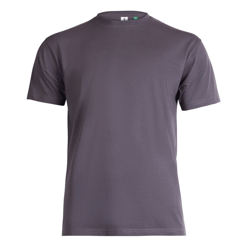 Uneek GR31 Eco Unisex Charcoal Grey Work T-Shirt - PLAIN T-SHIRTS
