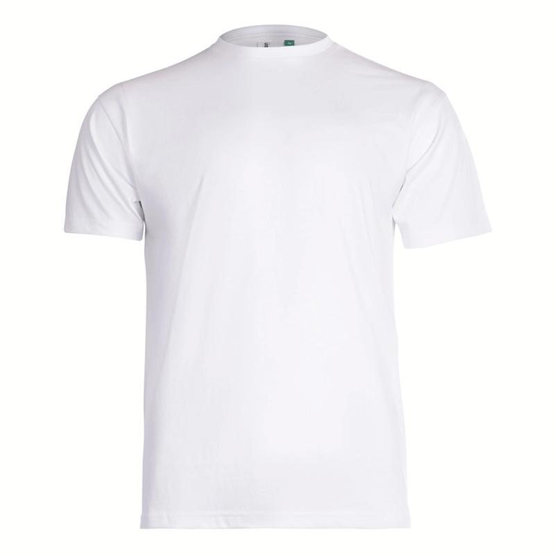 Uneek GR31 Eco Unisex White Work T-Shirt - PLAIN T-SHIRTS