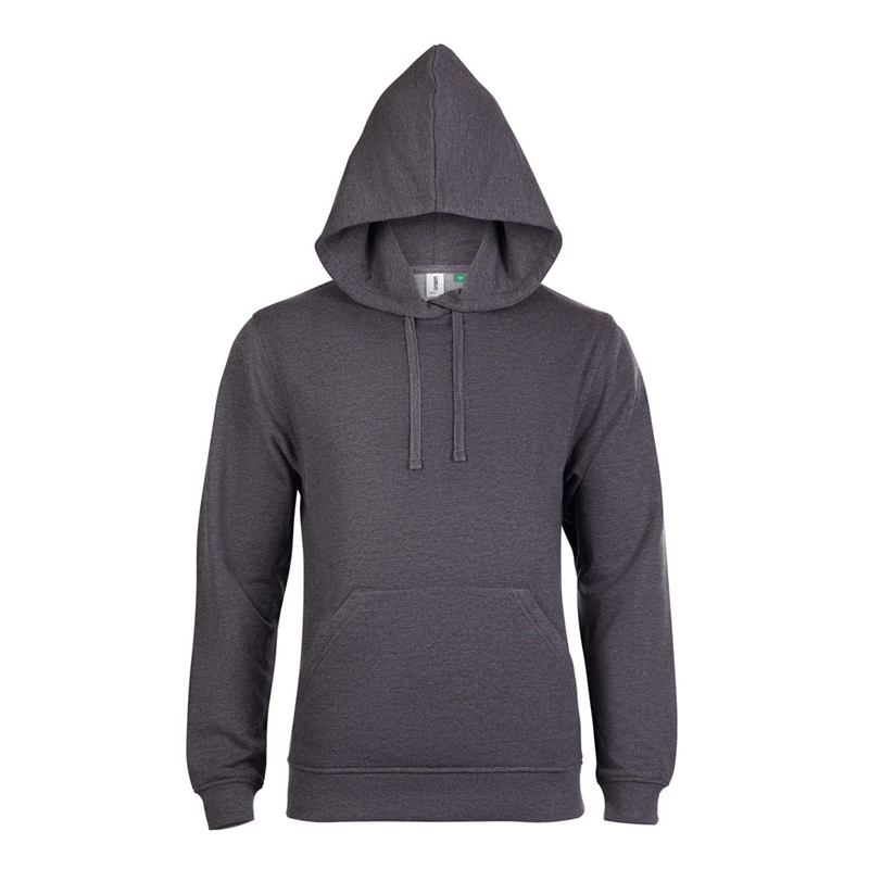 Uneek GR51 Eco Hoodie - PLAIN Charcoal Unisex Work HOODIES