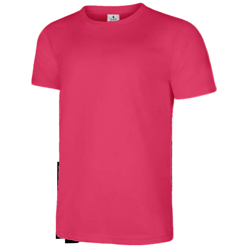 Uneek Olympic UC320 Hot Pink Unisex Work T-Shirts More Colours - PLAIN T-SHIRTS