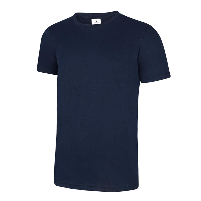 Uneek Olympic UC320 Navy Blue Unisex Work T-Shirts - PLAIN T-SHIRTS