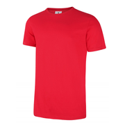 Uneek Olympic UC320 Red Unisex Work T-Shirts - PLAIN T-SHIRTS